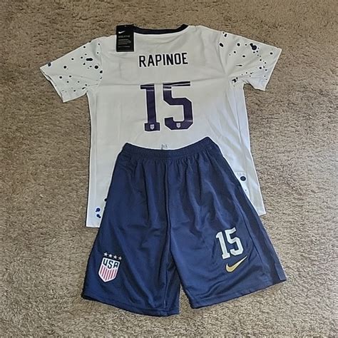 rapinoe 15 2018 women's replica nike jersey youth outlet|uswnt rapinoe jersey.